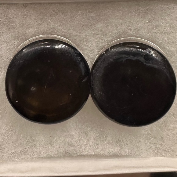 Beautiful silver design 1”/25mm unisex plugs - Picture 4 of 6